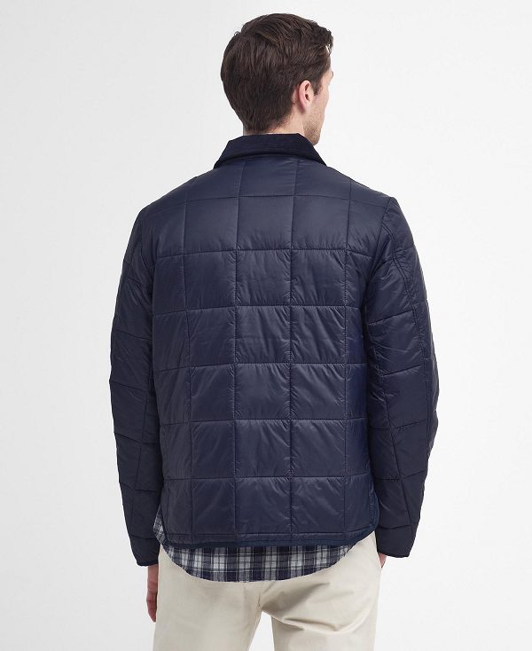 Barbour Amble Liddesdale Quilted Jacket Mørkeblå | BABO87377