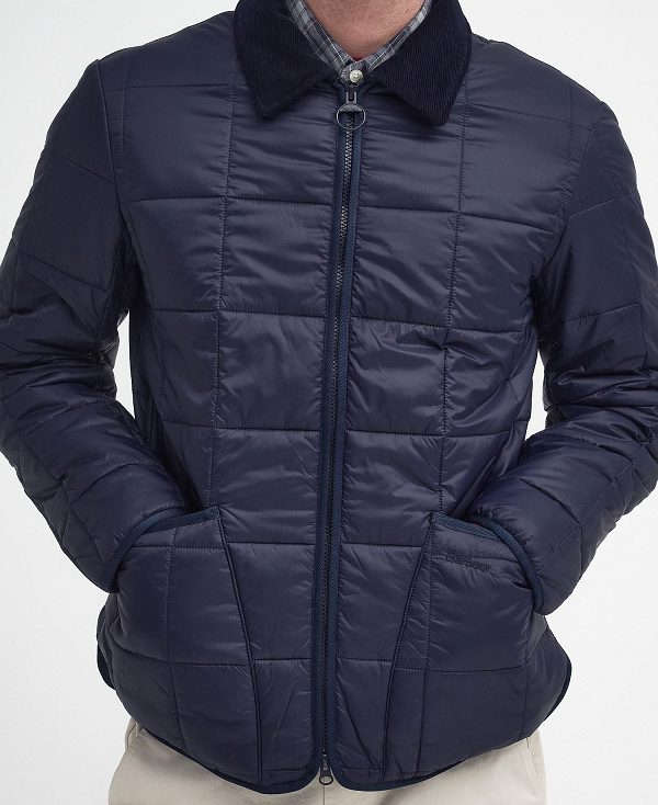 Barbour Amble Liddesdale Quilted Jacket Mørkeblå | BABO87377