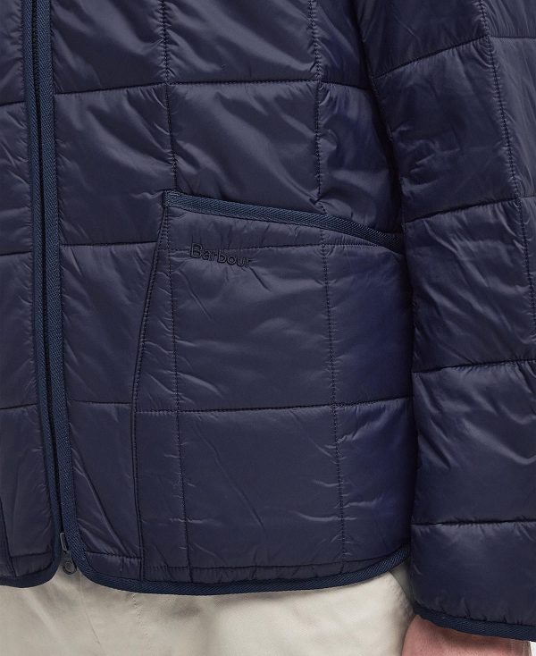 Barbour Amble Liddesdale Quilted Jacket Mørkeblå | BABO87377