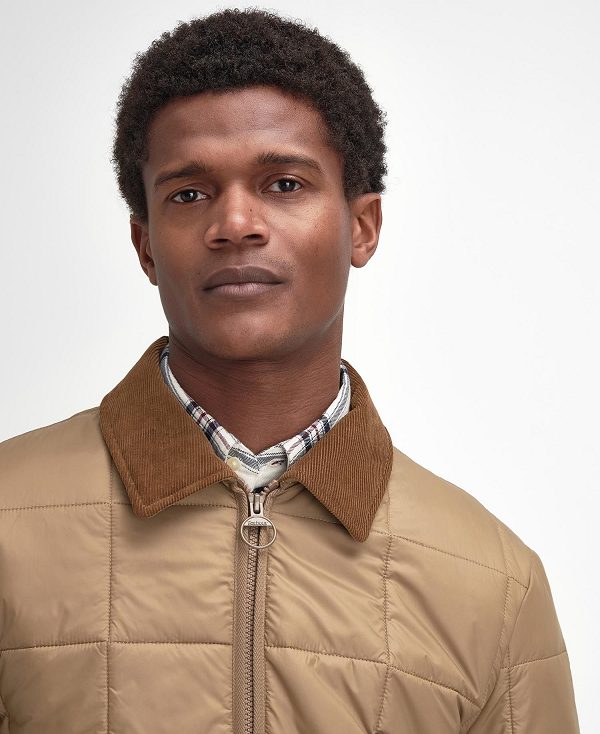 Barbour Amble Liddesdale Quilted Jacket Brune | BABO87378