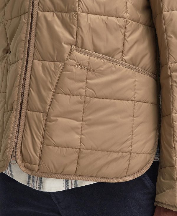 Barbour Amble Liddesdale Quilted Jacket Brune | BABO87378