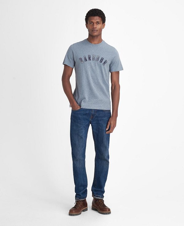 Barbour Ancroft T-shirt Grå | BABO88397