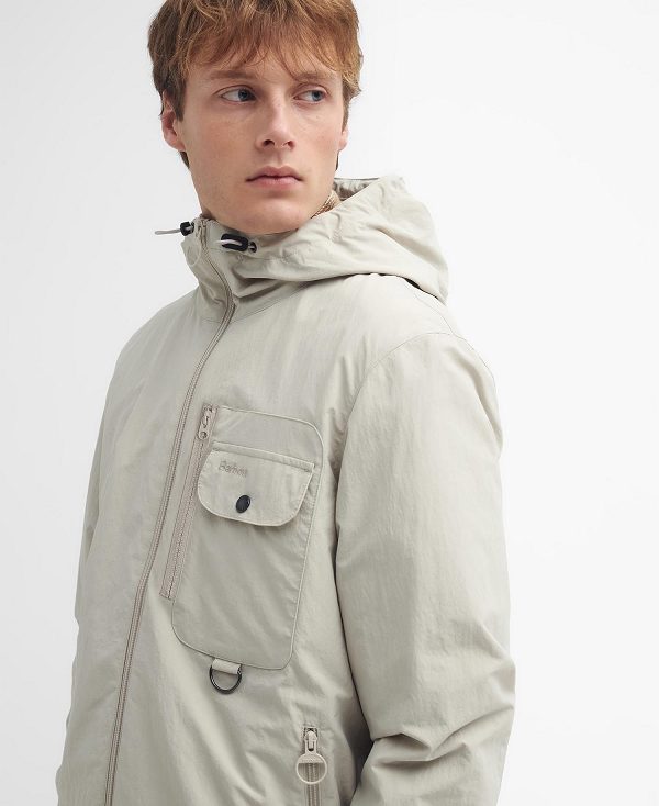 Barbour Angler Showerproof Jacket Beige | BABO87455