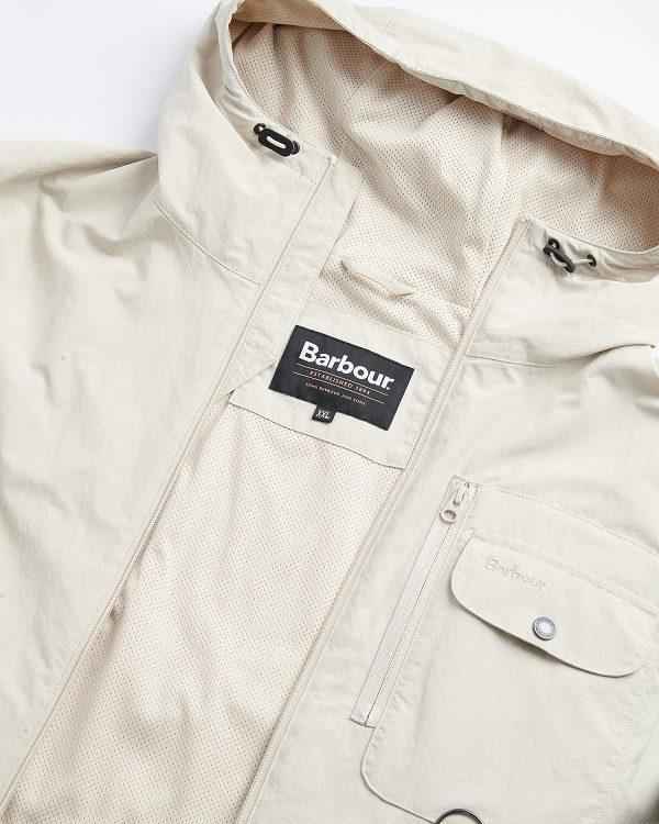 Barbour Angler Showerproof Jacket Beige | BABO87455