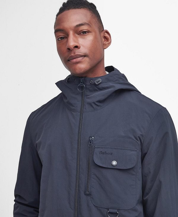 Barbour Angler Showerproof Jacket Mørkeblå | BABO87445