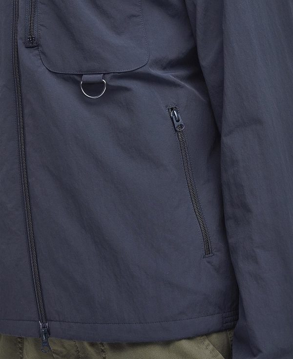 Barbour Angler Showerproof Jacket Mørkeblå | BABO87445