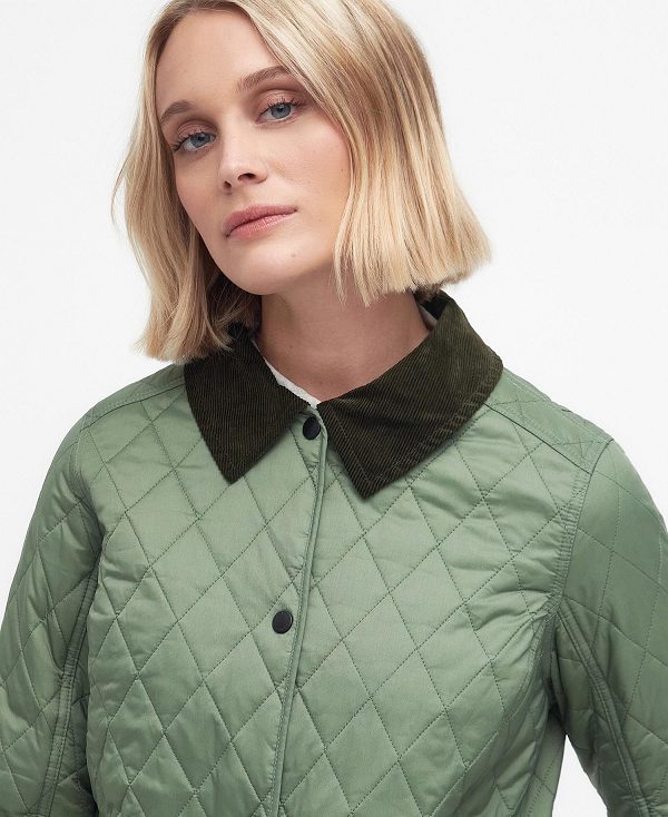 Barbour Annandale Quilted Jacket Grøn | BABO89312