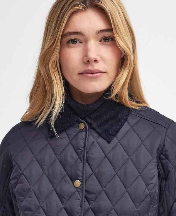 Barbour Annandale Quilted Jacket Mørkeblå | BABO89313