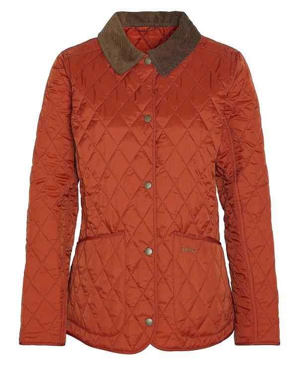 Barbour Annandale Quilted Jacket Rød | BABO89330