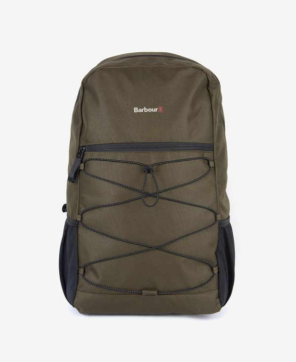 Barbour Arwin Canvas Explorer Backpack Grøn | BABO88931