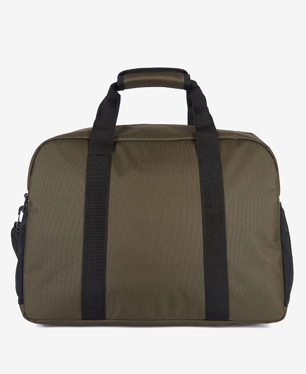 Barbour Arwin Canvas Holdall Olivengrøn Sort | BABO88928