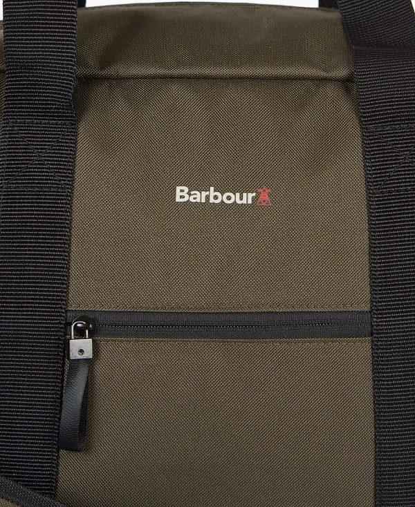 Barbour Arwin Canvas Holdall Olivengrøn Sort | BABO88928