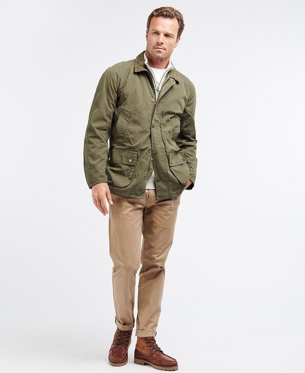 Barbour Ashby Casual Jacket Olivengrøn | BABO87466