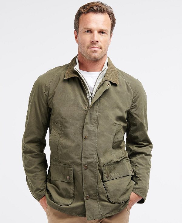 Barbour Ashby Casual Jacket Olivengrøn | BABO87466