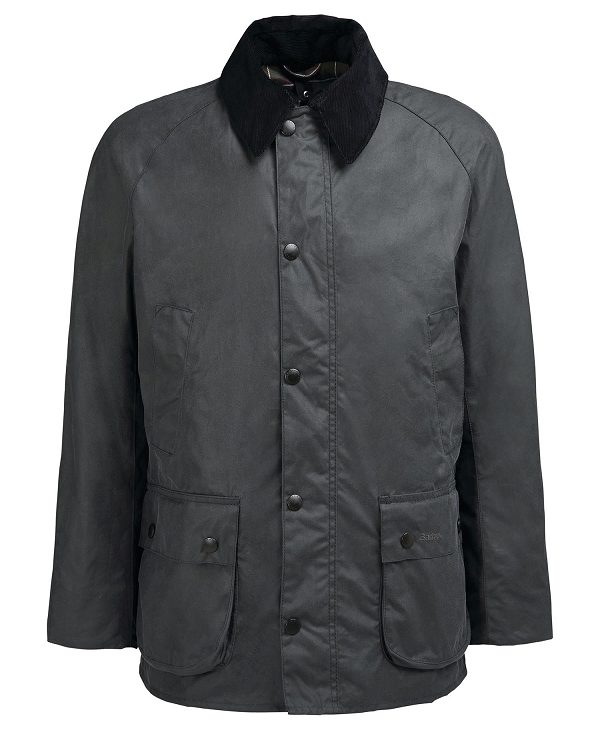 Barbour Ashby Waxed Jacket Grå | BABO87287