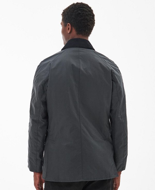 Barbour Ashby Waxed Jacket Grå | BABO87287