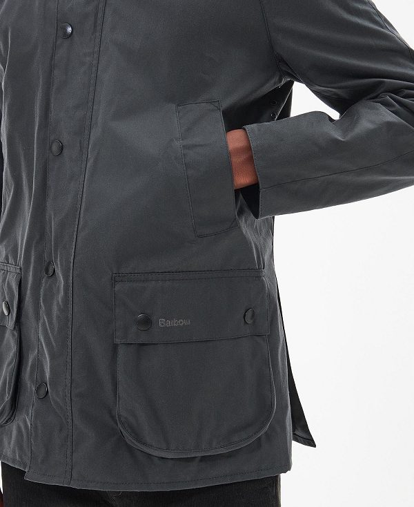 Barbour Ashby Waxed Jacket Grå | BABO87287