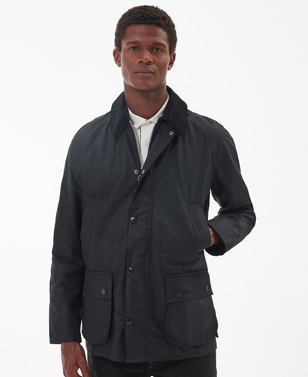 Barbour Ashby Waxed Jacket Sort | BABO87209