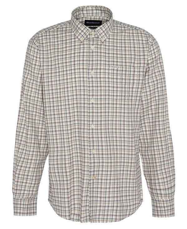 Barbour Ashton Regular Long-sleeved Shirt Grå | BABO87893