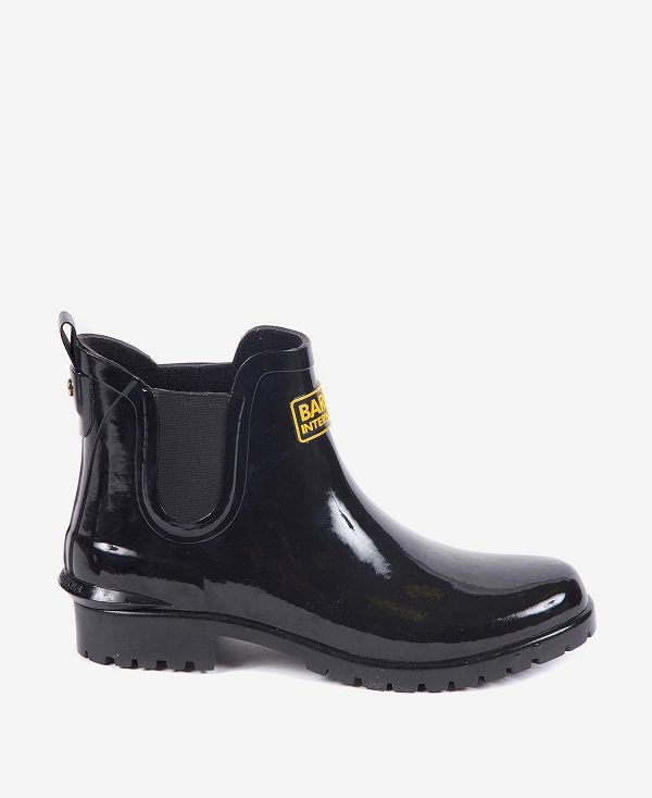 Barbour Assen Chelsea Wellingtons Sort | BABO89928