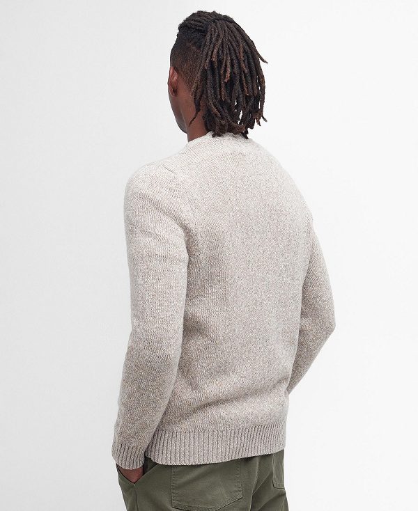 Barbour Atley Knitted Jumper Grå | BABO88591