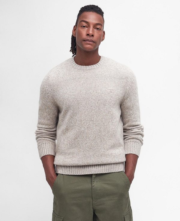 Barbour Atley Knitted Jumper Grå | BABO88591