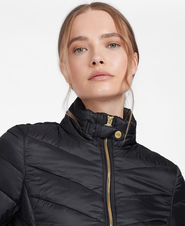 Barbour Aubern Quilted Jacket Mørkeblå | BABO89253