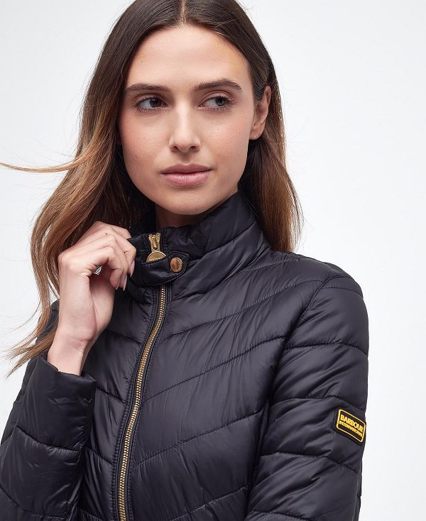 Barbour Aubern Quilted Jacket Mørkeblå | BABO89253