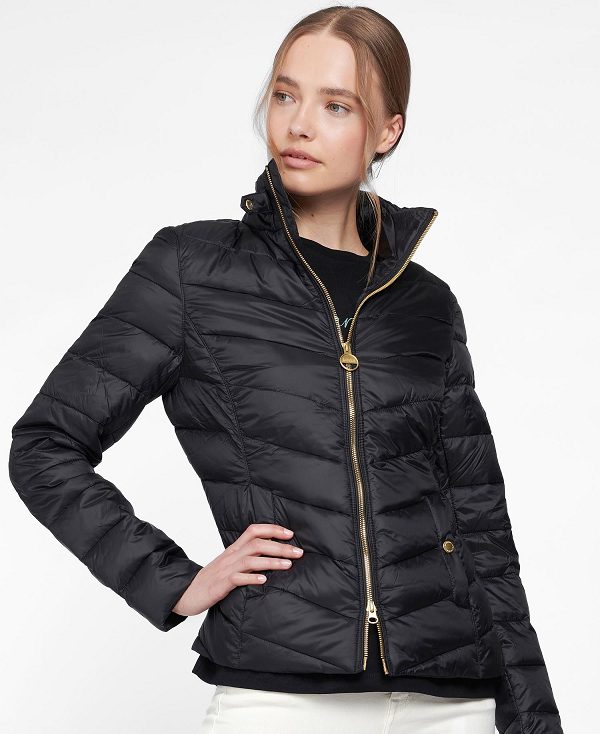 Barbour Aubern Quilted Jacket Mørkeblå | BABO89253