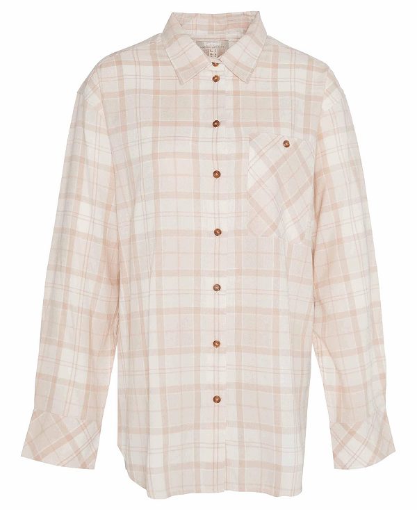 Barbour Aubrey Regular Long-sleeved Shirt Flerfarvede | BABO89513