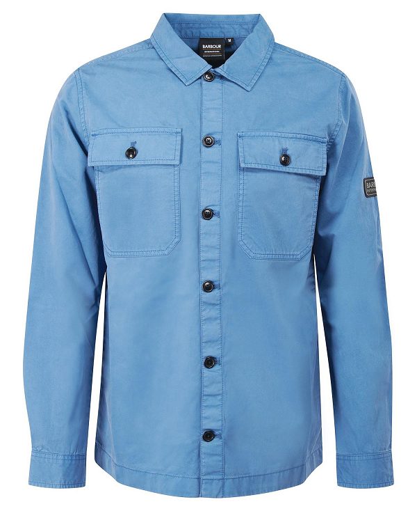 Barbour B.Intl Adey Overshirt Blå | BABO87606