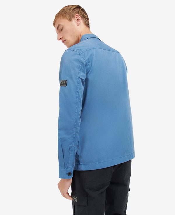 Barbour B.Intl Adey Overshirt Blå | BABO87606