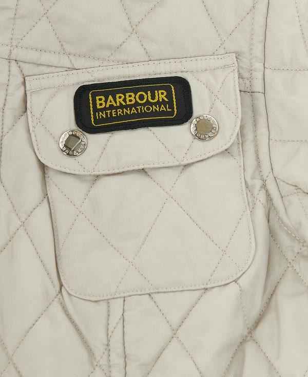 Barbour B.Intl International Quilted Jacket Hvide | BABO89247