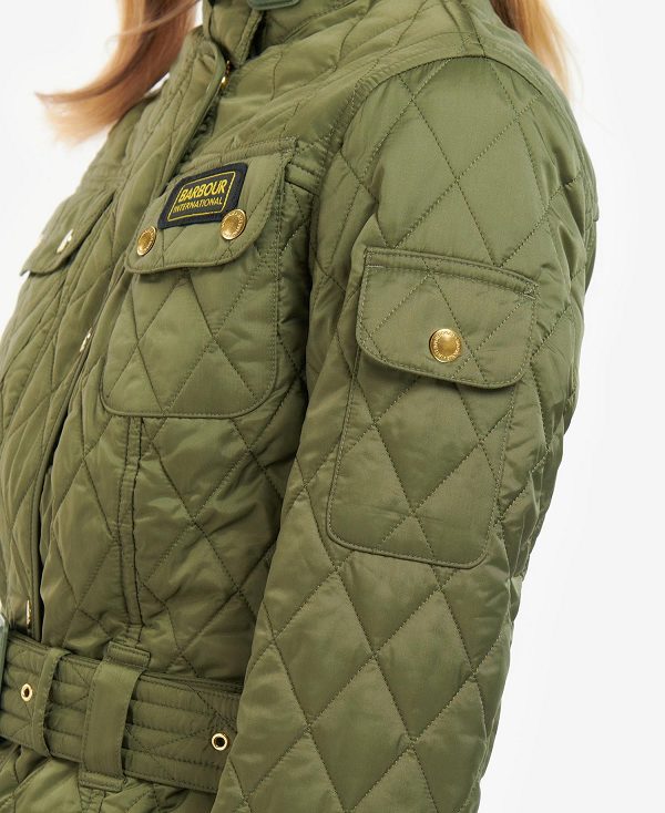 Barbour B.Intl International Quilted Jacket Grøn | BABO89250