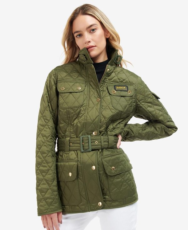 Barbour B.Intl International Quilted Jacket Grøn | BABO89250