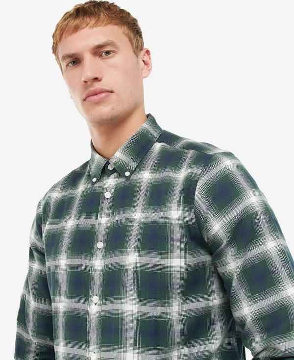 Barbour B.Intl Kershaw Shirt Grøn | BABO87599