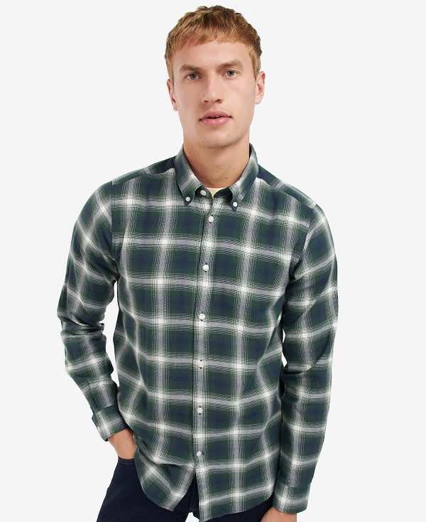 Barbour B.Intl Kershaw Shirt Grøn | BABO87599