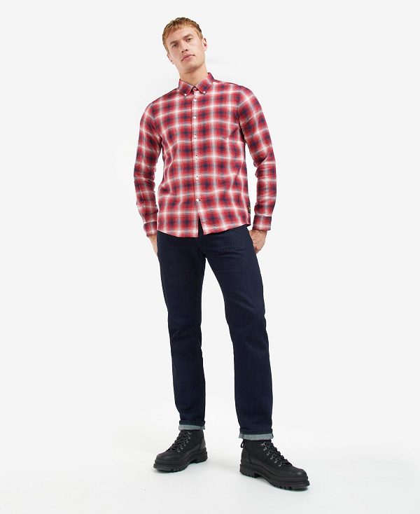 Barbour B.Intl Kershaw Shirt Rød | BABO87603