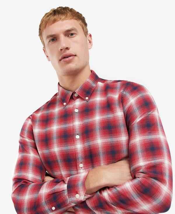 Barbour B.Intl Kershaw Shirt Rød | BABO87603