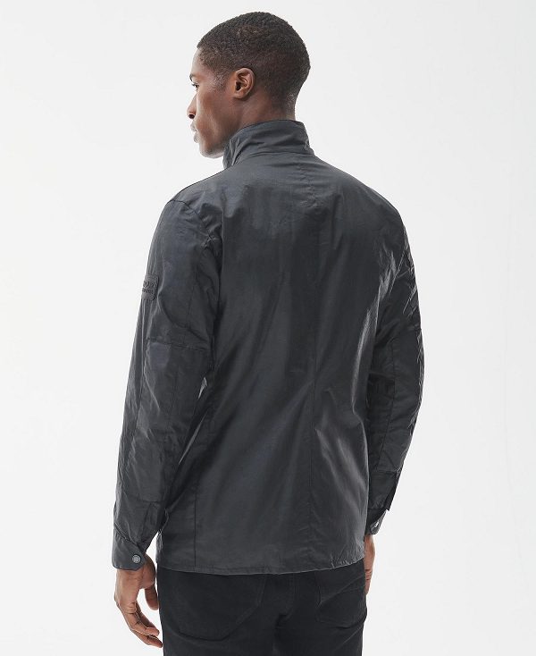 Barbour B.Intl Lightweight Duke Waxed Cotton Jacket Sort | BABO87157