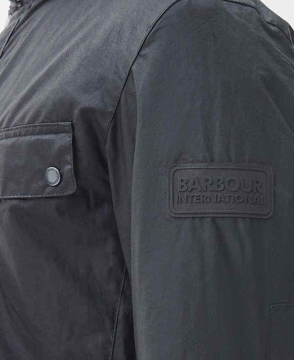 Barbour B.Intl Lightweight Duke Waxed Cotton Jacket Sort | BABO87157