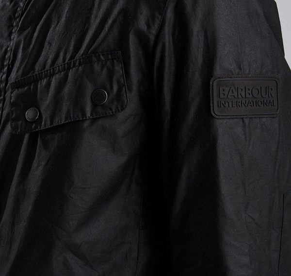 Barbour B.Intl Lightweight Duke Waxed Cotton Jacket Sort | BABO87157