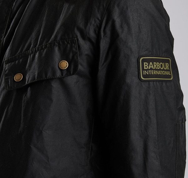 Barbour B.Intl Lightweight Duke Waxed Cotton Jacket Sort | BABO87158