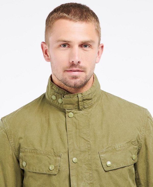 Barbour B.Intl Summer Wash Duke Jacket Grøn | BABO87463