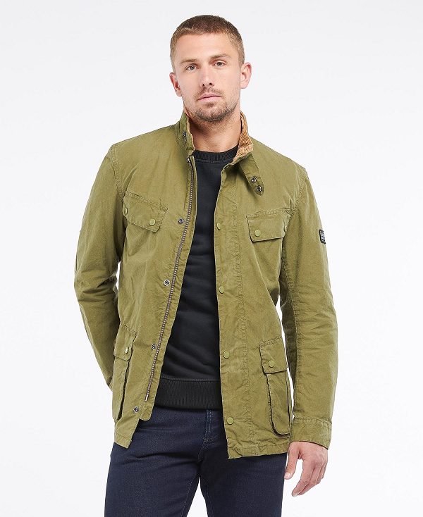 Barbour B.Intl Summer Wash Duke Jacket Grøn | BABO87463