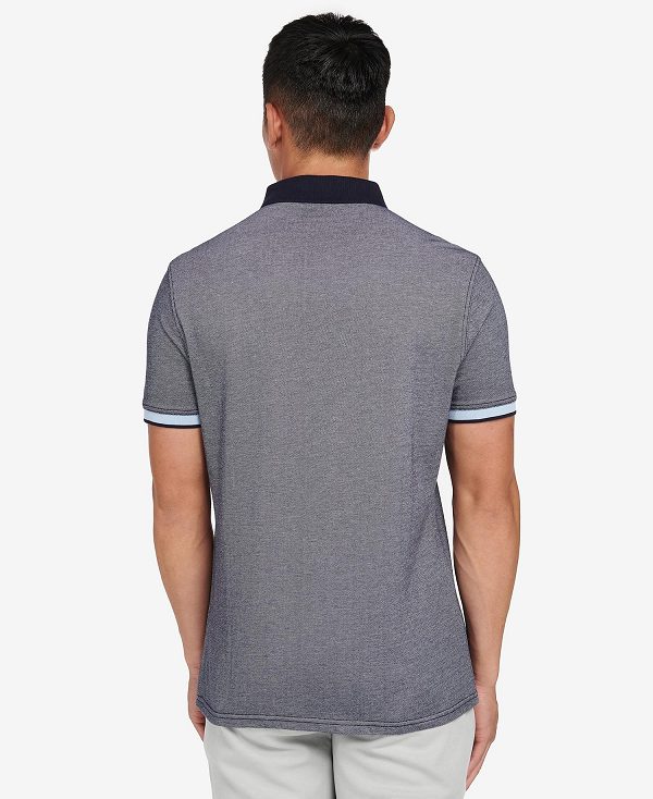 Barbour B.Intl Whateley Polo Shirt Blå Hvide | BABO88015