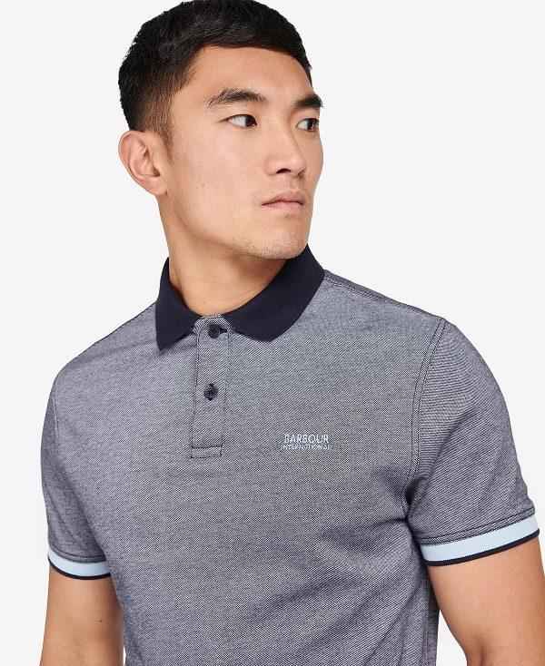 Barbour B.Intl Whateley Polo Shirt Blå Hvide | BABO88015