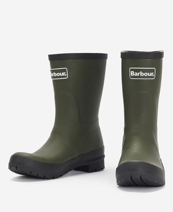 Barbour Banbury Wellington Boots Olivengrøn | BABO89916