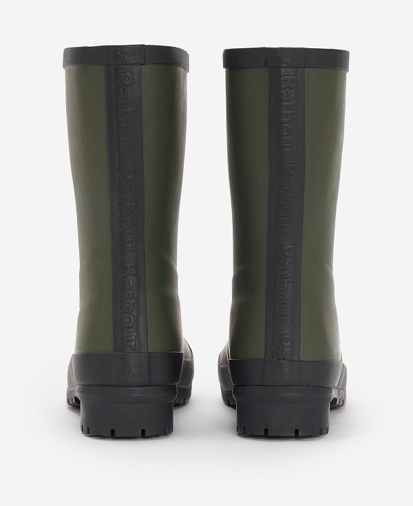 Barbour Banbury Wellington Boots Olivengrøn | BABO89916