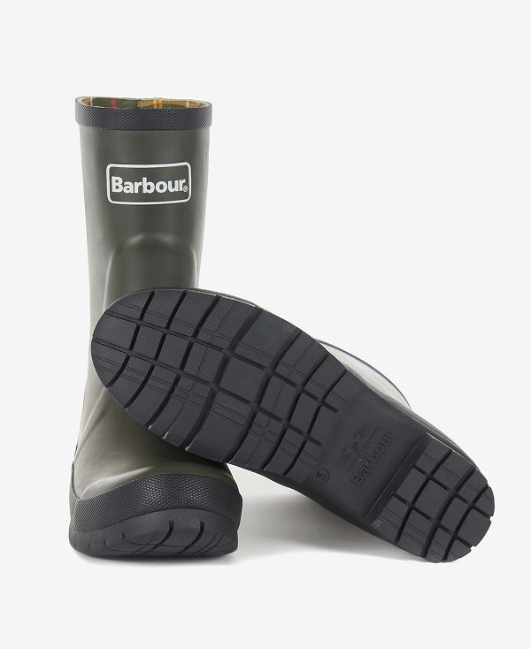 Barbour Banbury Wellington Boots Olivengrøn | BABO89916